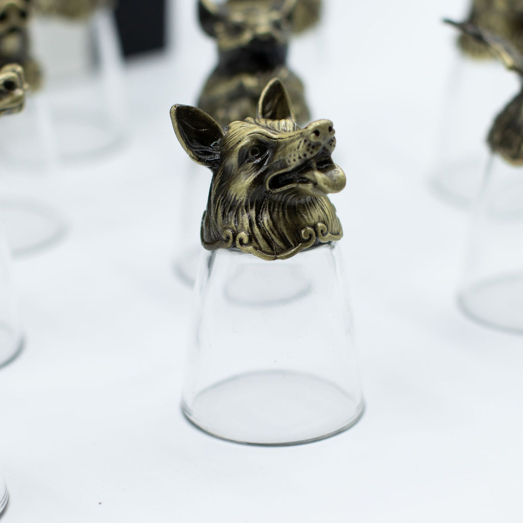 Gift Set of 12 Glasses (25ml) - Forest & Mystical Creatures