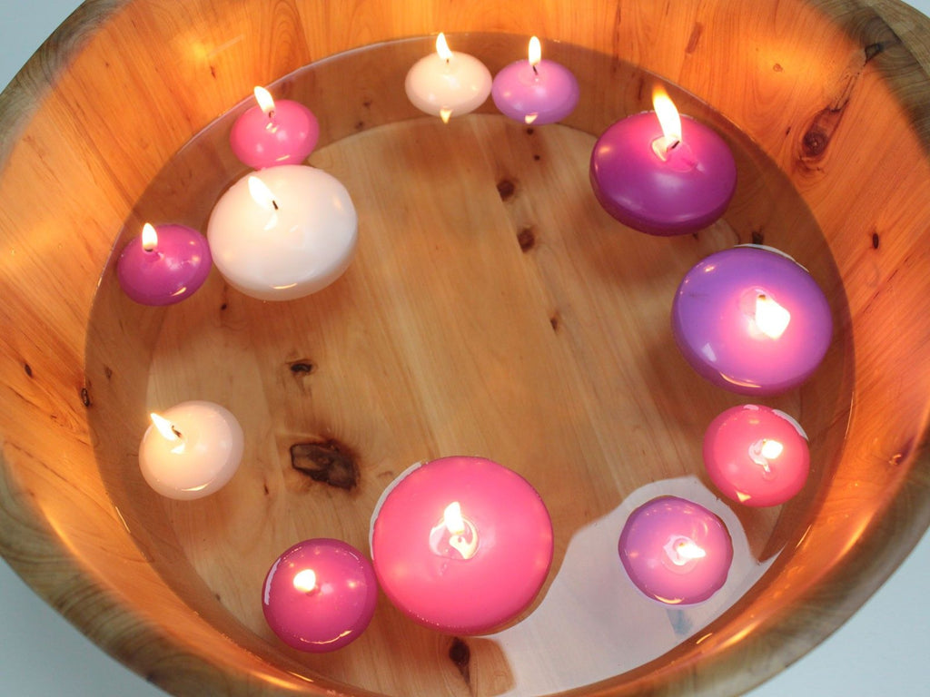 Large Floating Candle - Lilac