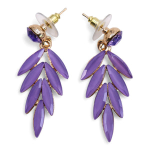 Vintage Earrings - Lavender Faries