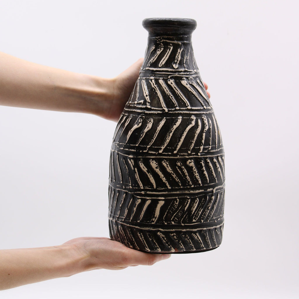 Greek Taper Vase - Chocolate - Ornament