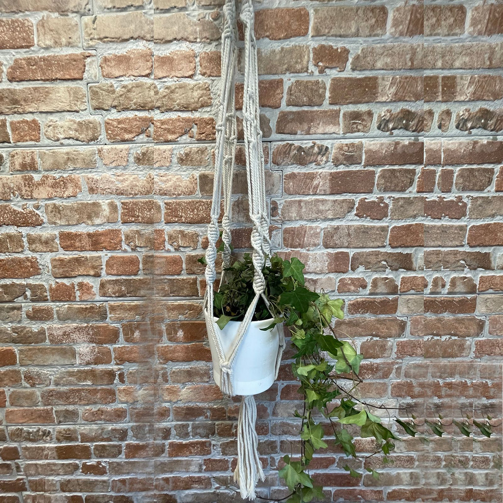 Plant Pot Holder Handmade Macrame Extra Long