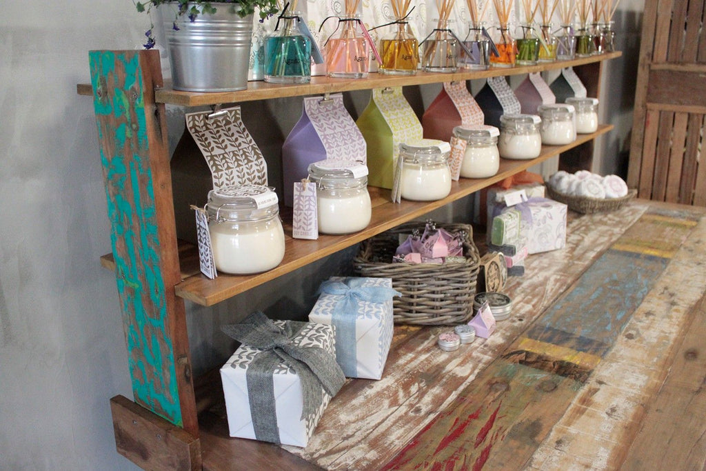 Recycled Home Furniture A&C 2.2m Standard Table with top shelf