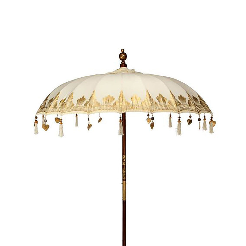 Patio Parasol Natural Decor