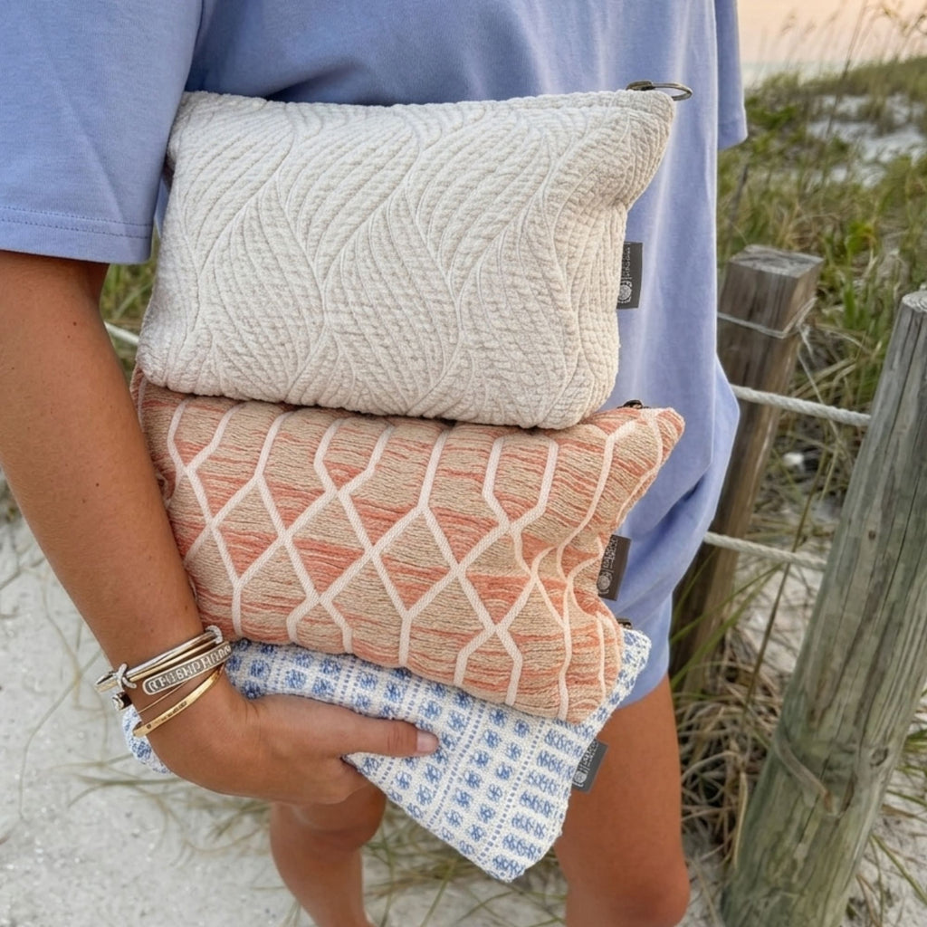 Jacquard Handmade Toiletry Bag Hippie Knot